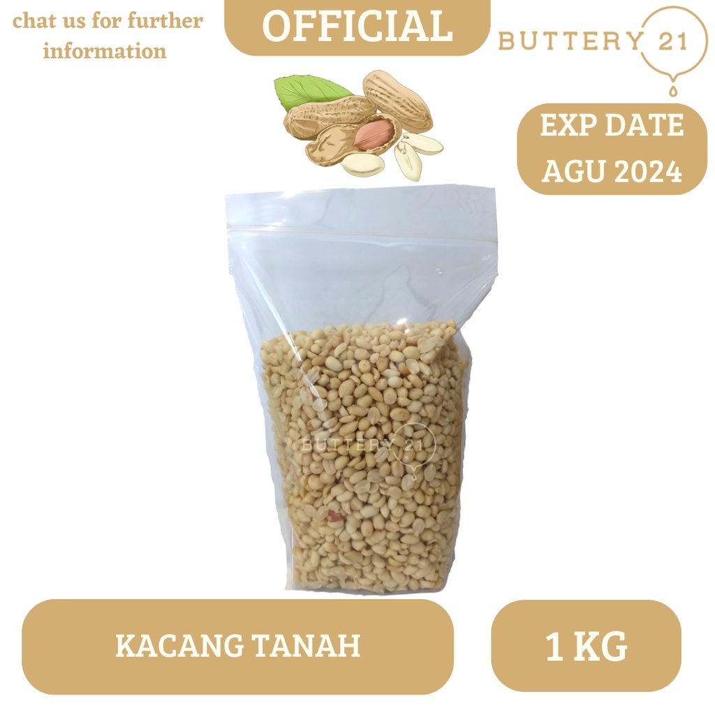 

KACANG TANAH KUPAS 1 KG