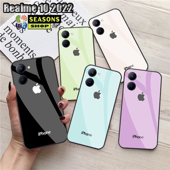 [Realme 10] Realme 10 - Softcase Glass Glitter Realme 10 -  Softcase Realme 10  - Casing Realme 10 -