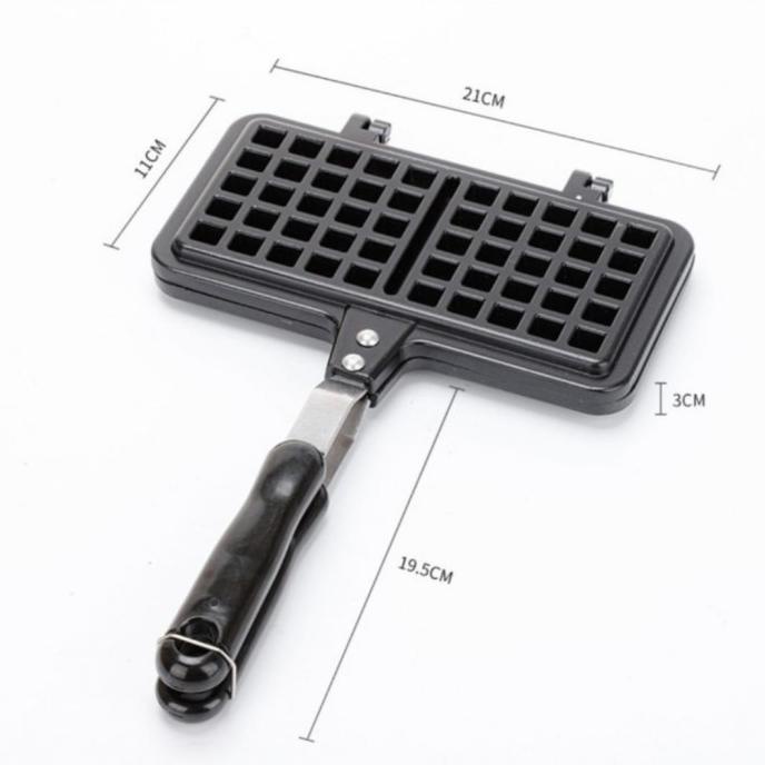 waffle maker / cetakan pembuat waffle listrik anti lengket