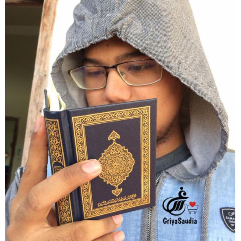 BISA COD mushaf saku madinah alquran kecil 811 original / cetakan lama baru tali hitam kuning limite