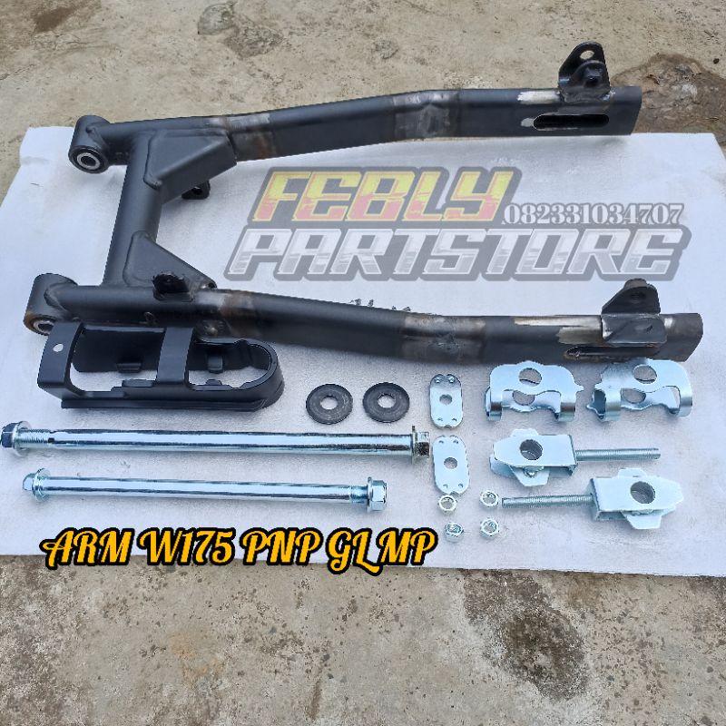 AREM ARM W17 FULL SET PNP GL MAX GL PRO SERIES NEWTECH MEGAPRO ARM FULL SET KAWASAKI W175 MODEL KAZE