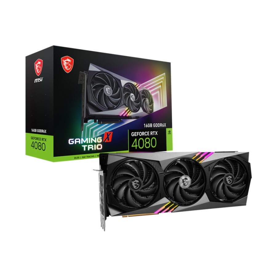 MSI Nvidia GeForce RTX 4080 Gaming X Trio