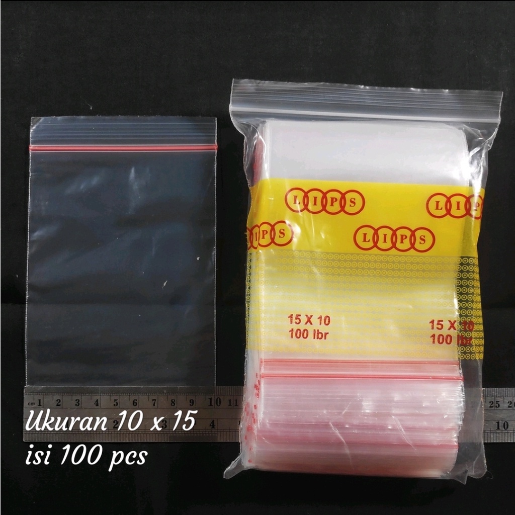 Kantong Plastik Klip Uk 10x15 cm, Plastik Zipper lock, Plastik Obat