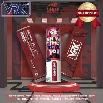 VRK BATTERY 18650 BY VRK POWER - AUTHENTIC