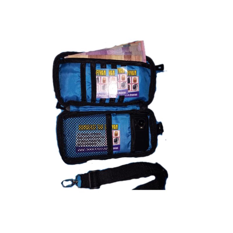 Hanging wallet - tas sligbag kecil - tas hp dompet waterproof