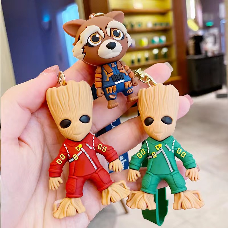 GANTUNGAN KUNCI STAR WARS YODA LEVITATING / BABY YODA / GANTUNGAN KUNCI BABY YODA / The Guardians