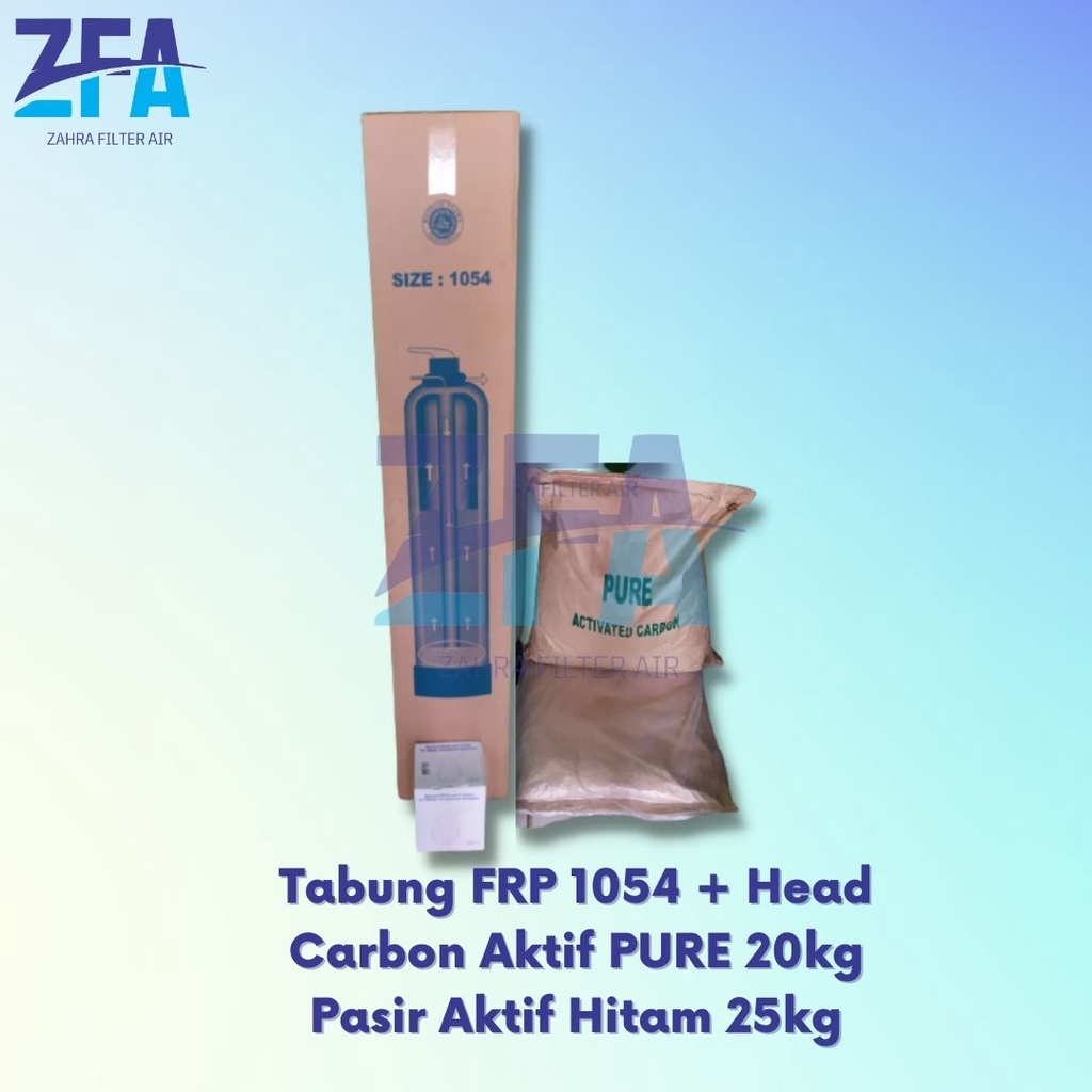 Paket Filter Air untuk air sumur Bor , PDAM 1 TABUNG