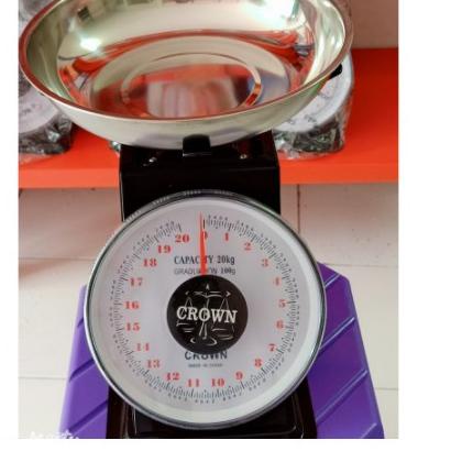 Booming Timbangan Jarum CROWN / Timbangan Analog / Timbangan Duduk / Timbangan pasar timbangan sayur