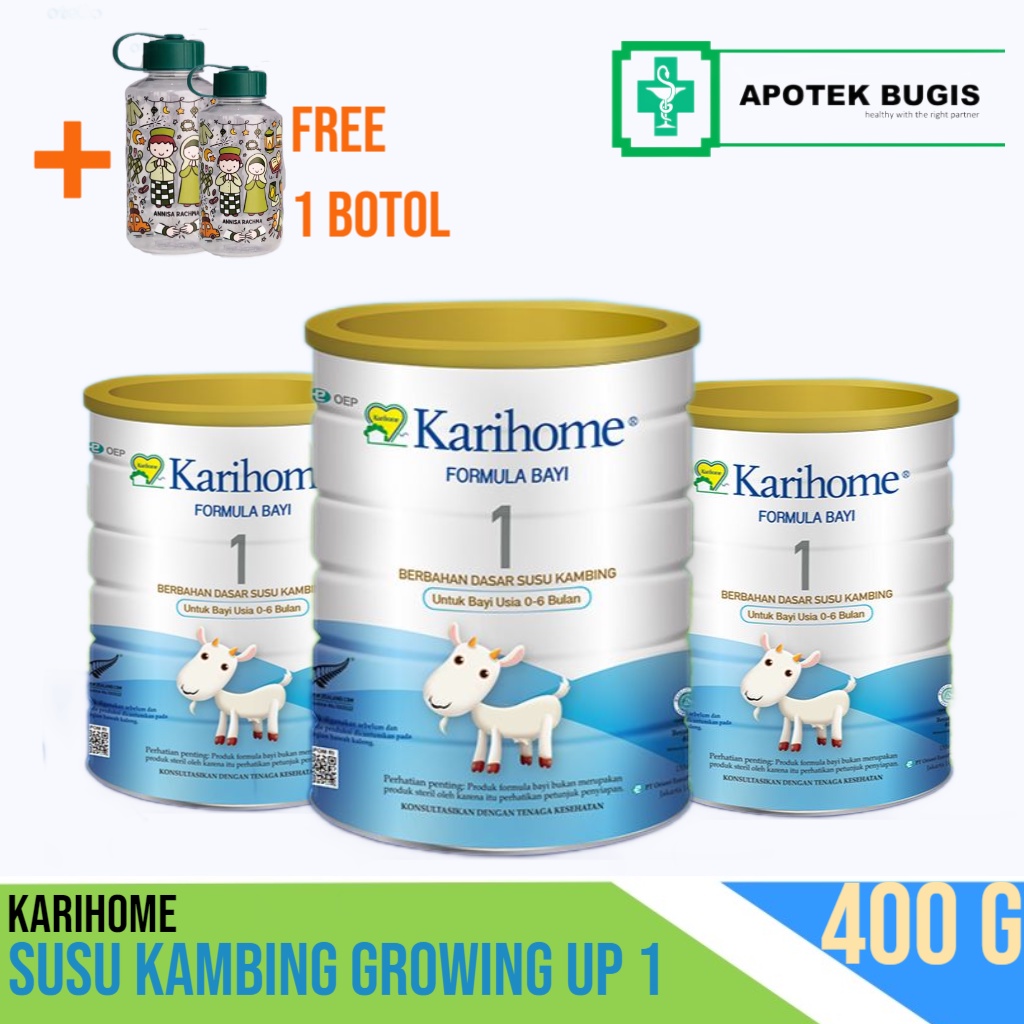 KARIHOME Susu Formula Kambing Tahap 1 (usia 0-6 Bulan) Perkembangan anak