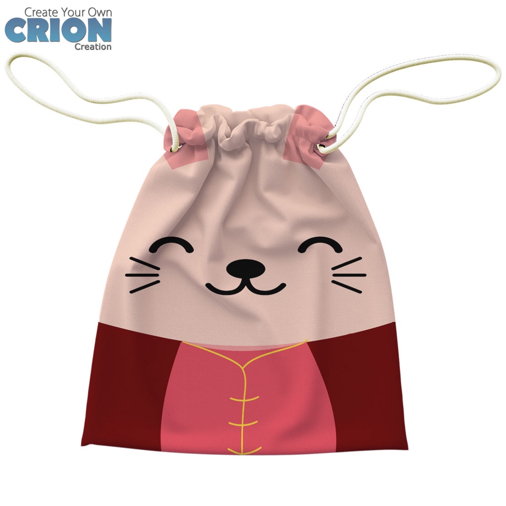 Pouch serut drawstring Imlek Sincia Series Year Of Rabbit by crion