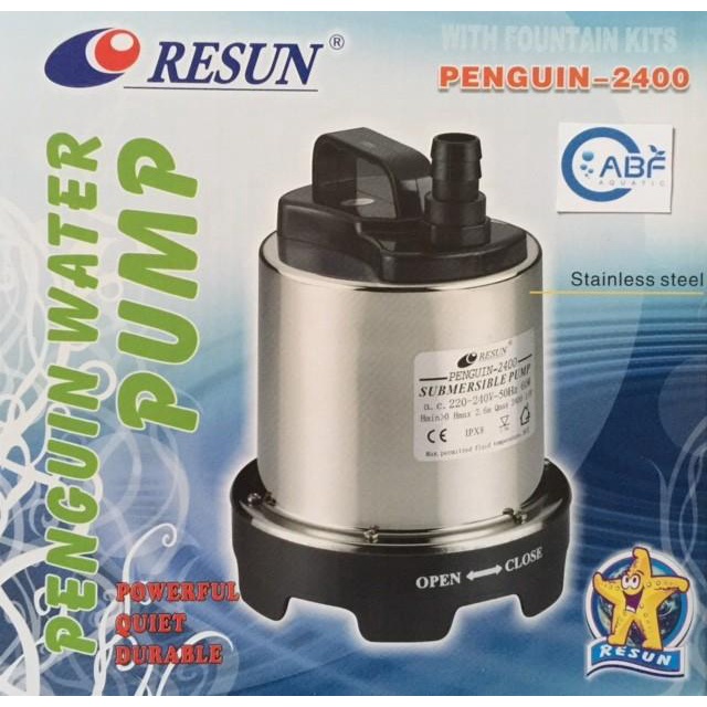 Resun Penguin-2400 Pompa Air Akuarium, Kolam Dan Air Mancur Best Seller