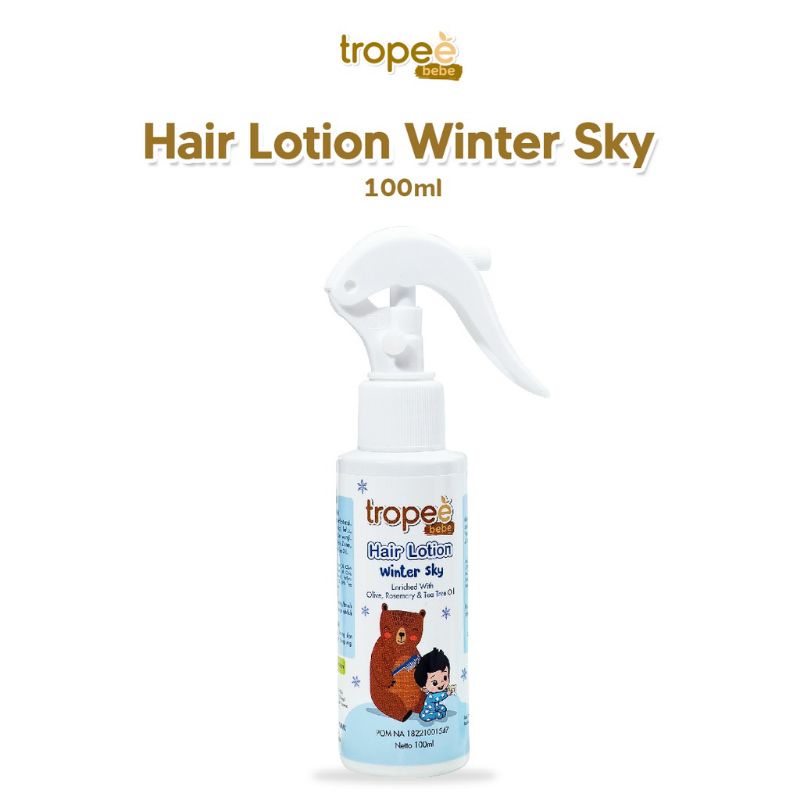 Tropee Hair Lotion Rambut Original / Winter Sky / Baby Shark Honeydew / Tuttifruity