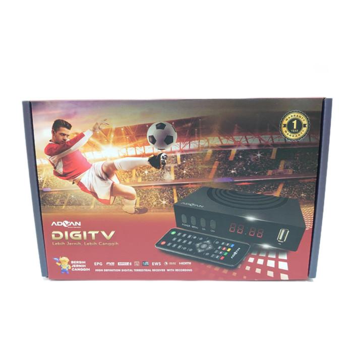 Advan Digipro DV3 T2 Digital TV Converter Set Top Box Receiver TV