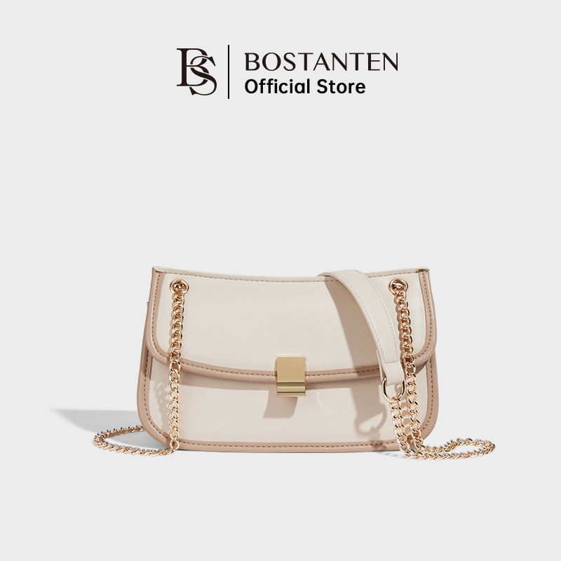 Bostanten Tas Selempang Wanita Fashion Sling Bag Chain Shoulder Bag