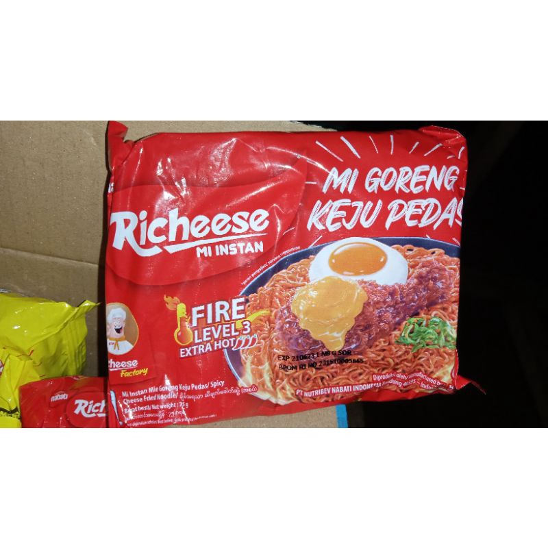 

Mie Richeese kartonan