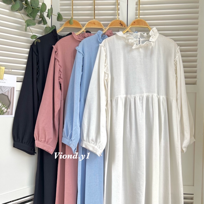 Longdress wanita maxi hijab long tunic good quality