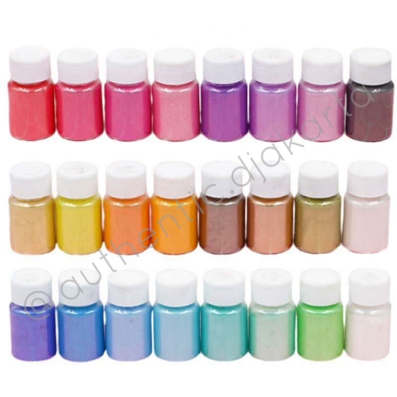 Pigmen Pewarna Bubuk Untuk Resin 24 Warna