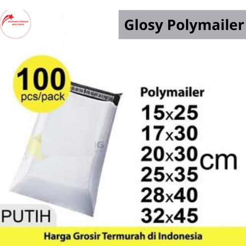 

Polymailer Pack TERMURAH Amplop Plastik Packing Online Shop 100 Pcs