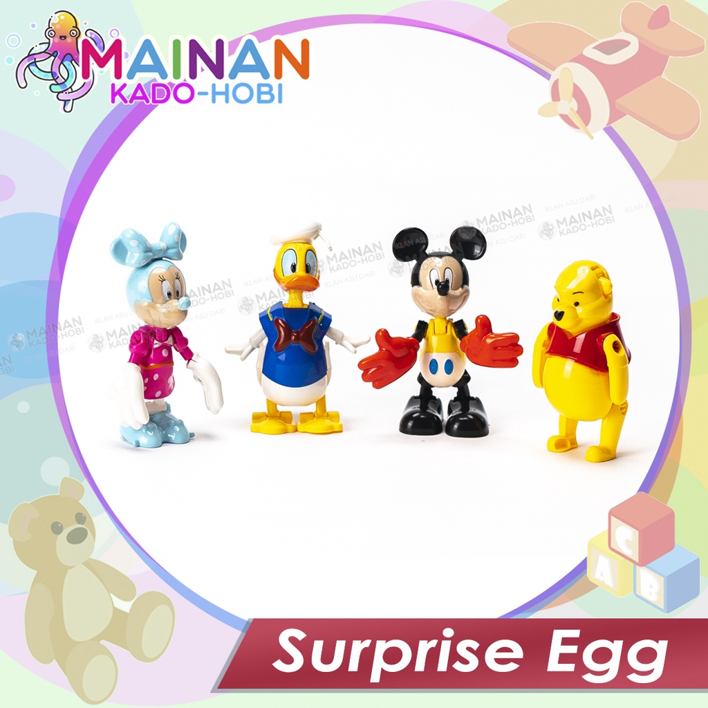 MAINAN ANAK TELUR KEJUTAN UNISEX SURPRISE DEFORM EGG