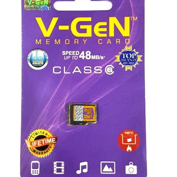 Update Murah Memori Micro SD V-Gen Memory Card 32gb Class 6 Vgen Original Mmc Sdhc V Gen Non Adaptor