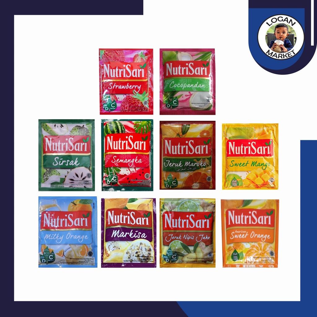 Nutri Sari Nutrisari Renceng 40 Sachet All Varian