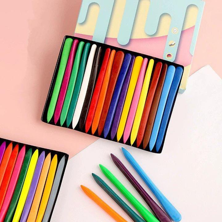 

LANGSUNG BELI SALEEE Crayon Pastel Mewarnai Anti Air 12pcs, 24pcs dan 36pcs || Crayon Clean Hand Set!
