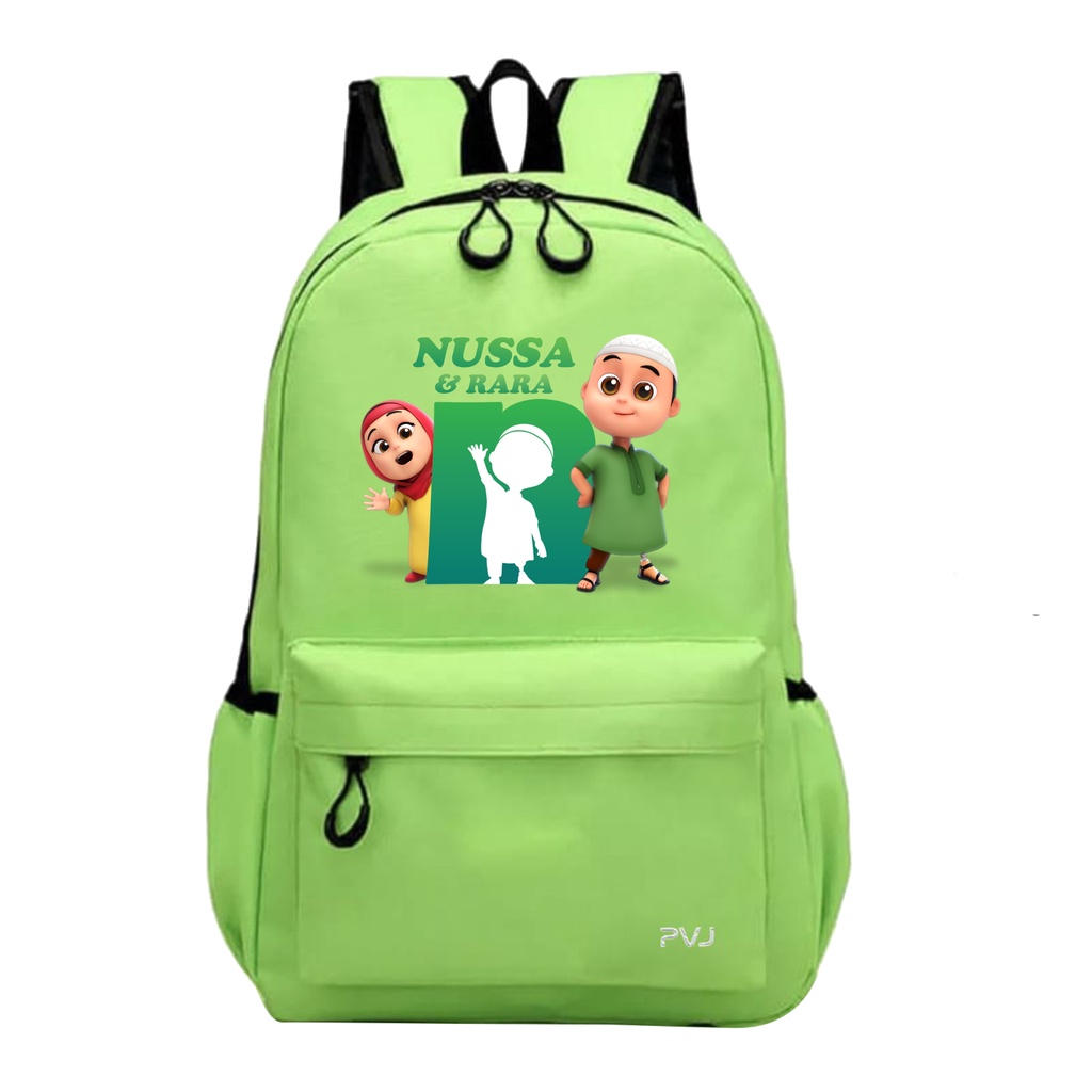 PVJ - Backpack Anak Sekolah SD Karakter Nussa Dan Rara