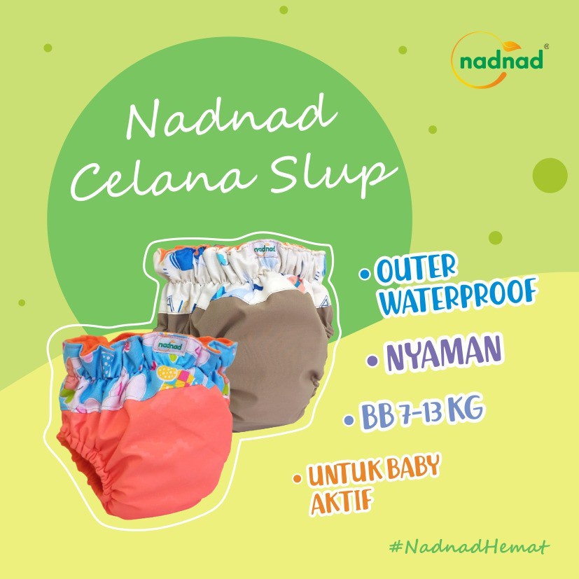 KNB Clodi Aio Nadnad Cloth Diaper Premium Halus lembut