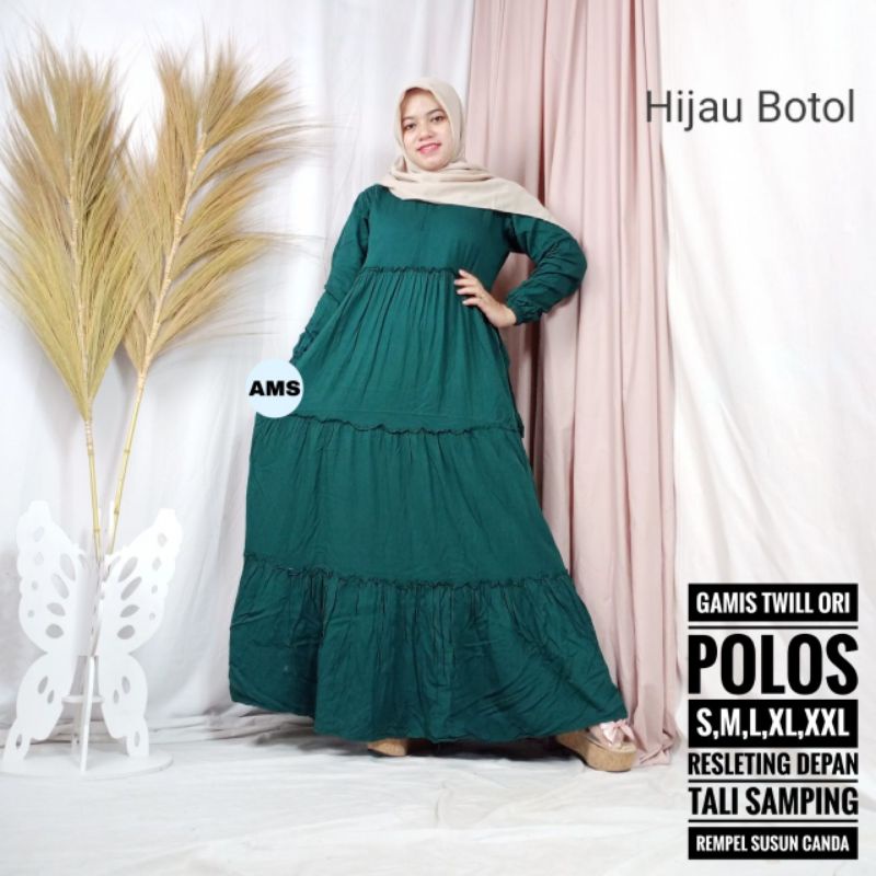 Gamis Twill Ori Polos