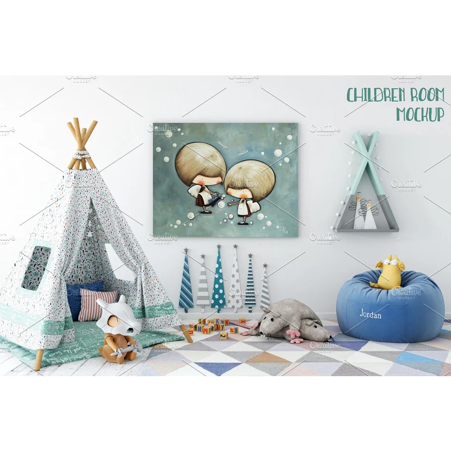 Childrens Room Mockups