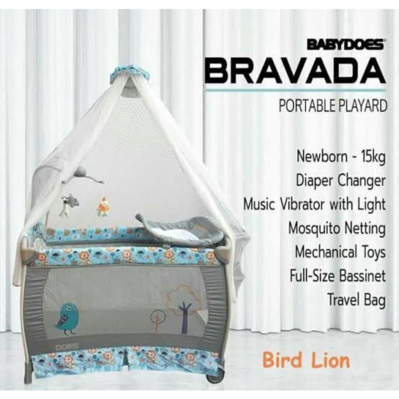 Box Babydoes 1740 Bravada / Playyard / box bayi