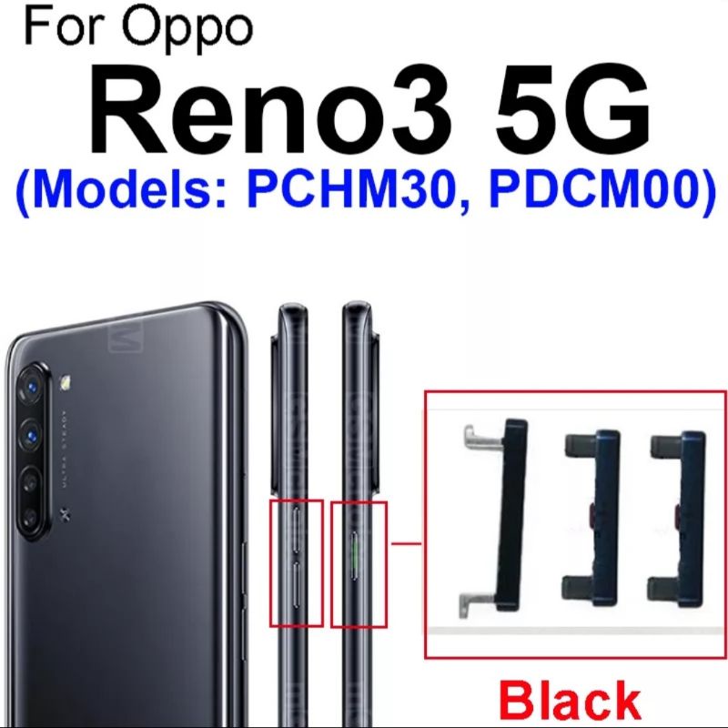Set tombol on off volume Oppo Reno3 pro Reno 3 4G 5G