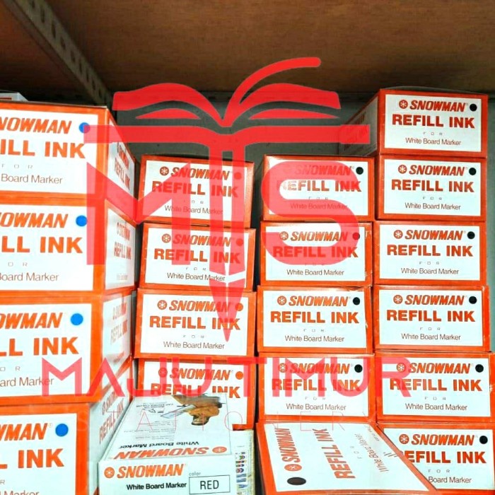 

Tinta Tinta Isi Ulang / Refill Spidol Snowman Whiteboard