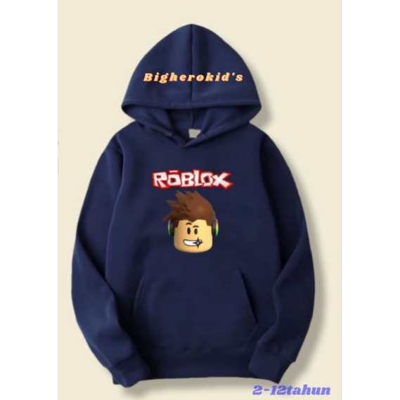 Jaket Sweater Hoodie anak laki laki mOtif Roblox