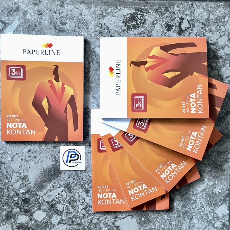 

Nota Kontan 3 Ply Paperline 16 X 21 25 Set
