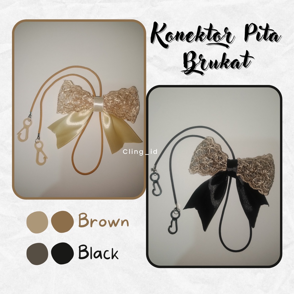 KONEKTOR MASKER PITA // KONEKTOR MASKER BRUKAT // KONEKTOR MASKER HIJAB // STRAP MASK KOREA HIJAB