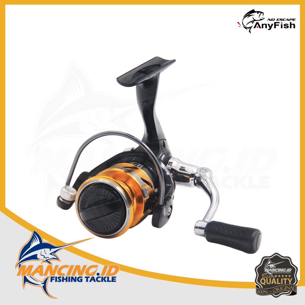 Anyfish MICRO TROUT Fishing Reel UL Alat Gulung Pancing Metal Spool