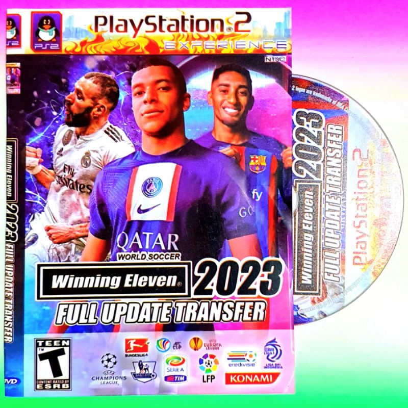 KASET GAME PS2 WINNING ELEVEN 2023 FULL UPDATE TRANSFER - KASET PS2 GAME SEPAK BOLA MURAH - KASET PS