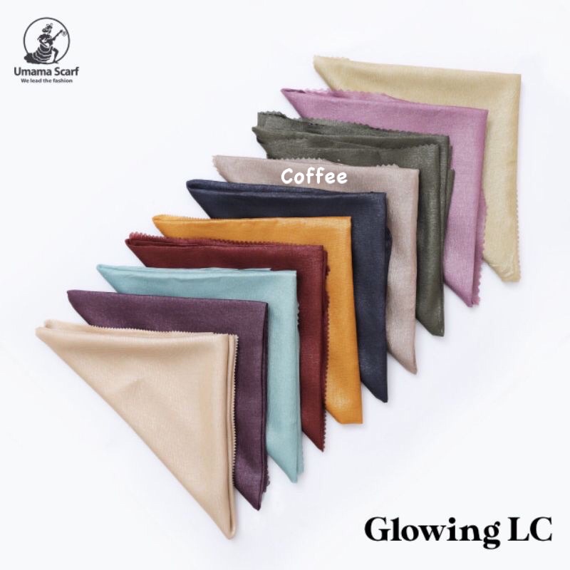 [BISA COD] SQUARE GLOWING LC / SEGIEMPAT CORNSKIN LUREX LASER CUT MURAH