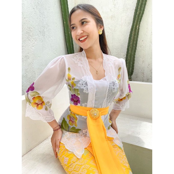 kebaya bordir lukis