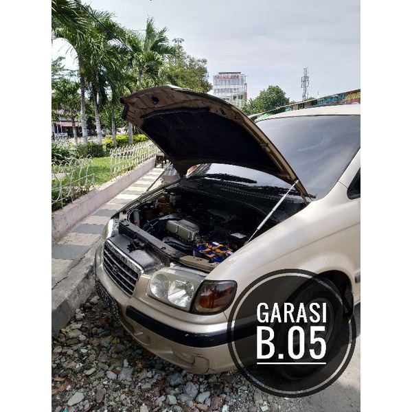 aksesoris variasi hidrolik kap mesin hyundai trajet