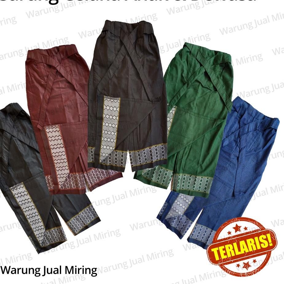 [PRODUK 0SFQR] SARUNG CELANA Instan Anak Remaja Dewasa TK SD SMP SMA Kain Sarcel Celsar Celarung Pan