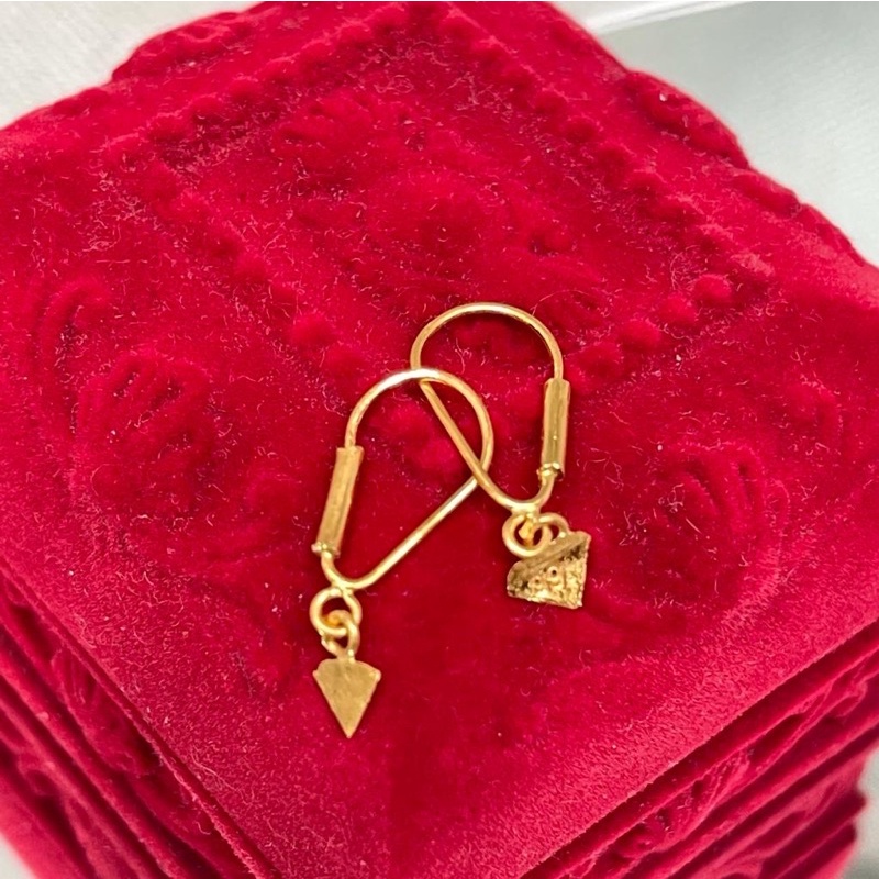 Anting Klip Emas 99/24k Baby,Anak dan Dewasa