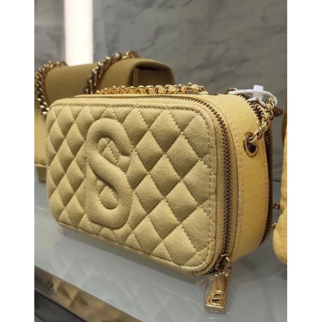 yura bag denim buttonscarves