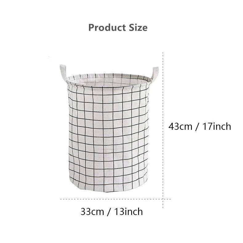 Keranjang Baju Cucian Pakaian Kotor Laundry Basket Keranjang Bulat/Keranjang Baju Kotor / Keranjang Pakain