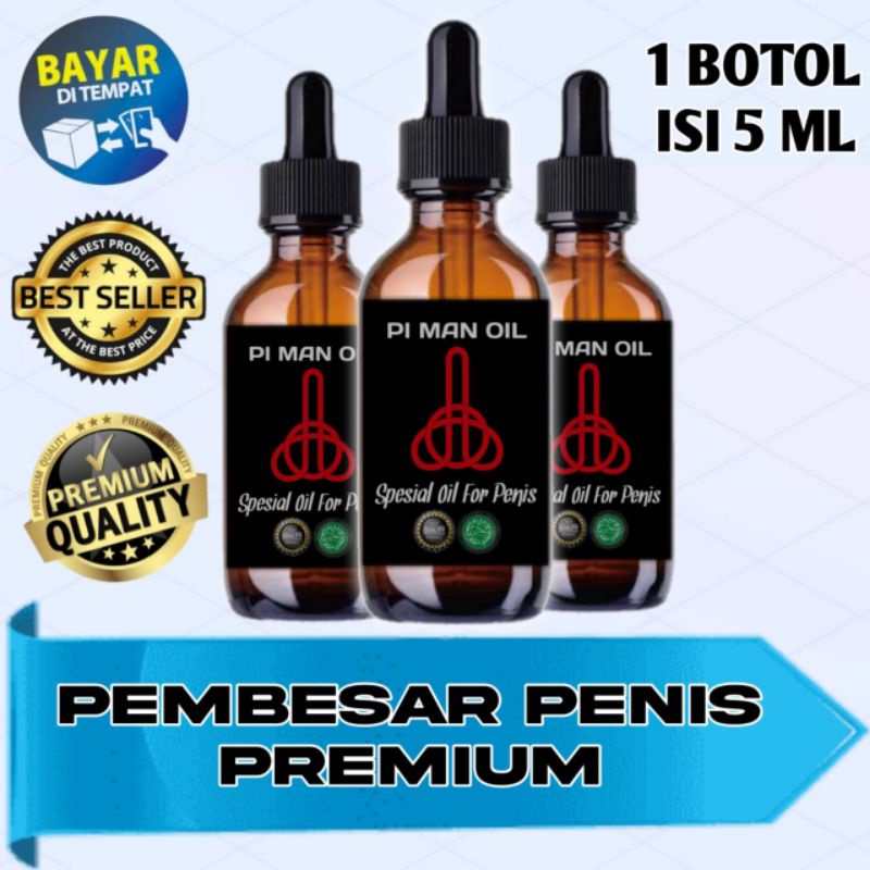 PROMO - COD - ORIGINAL / PI MAN OIL Minyak Pembesar Penis Minyak Vita Softgel / PI MAN OIL Lebih Amp