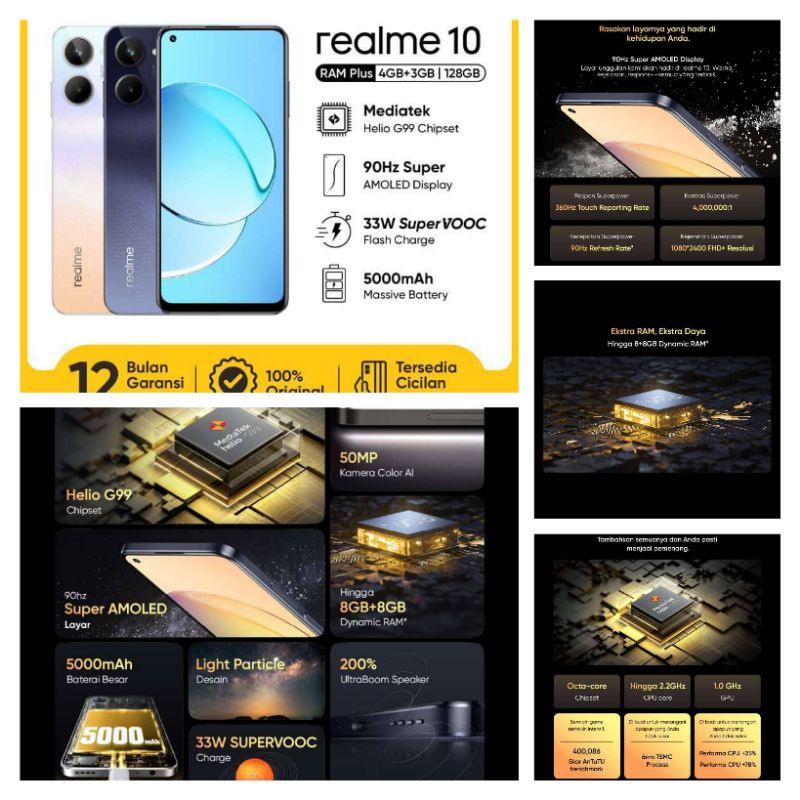 Realme 10 8 GB 256 GB