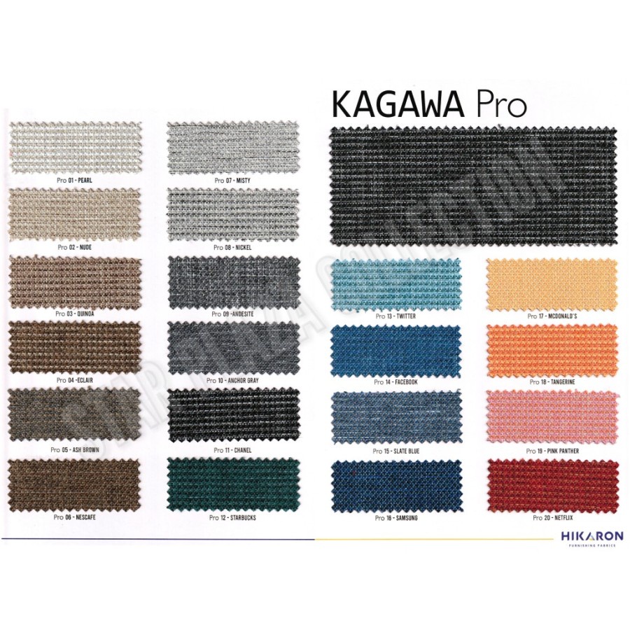 Kain Kanvas Jepang Modern Hikaron Motif Goni Minimalist Linen - Kagawa Pro (Sofa, Kursi, Jok, Tas, H