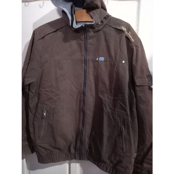 D Pulse brand Jacket Vintage Bolak Balik