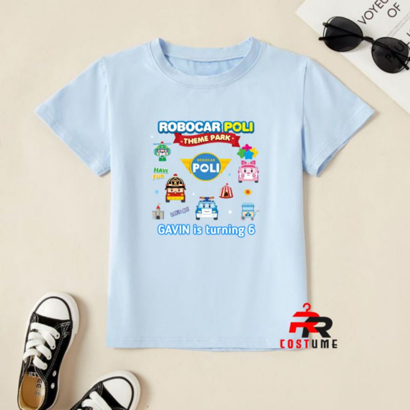 ROBOCAR POLI BAJU ANAK ATASAN ANAK ROBOCAR POLI